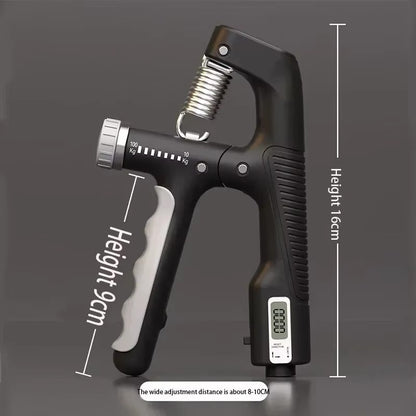 In Stock Generation Hair Strengthening Grip 100KG Men's Professional Hand Strength Adjustable Electronic Finger Stiffness Rehabilitation