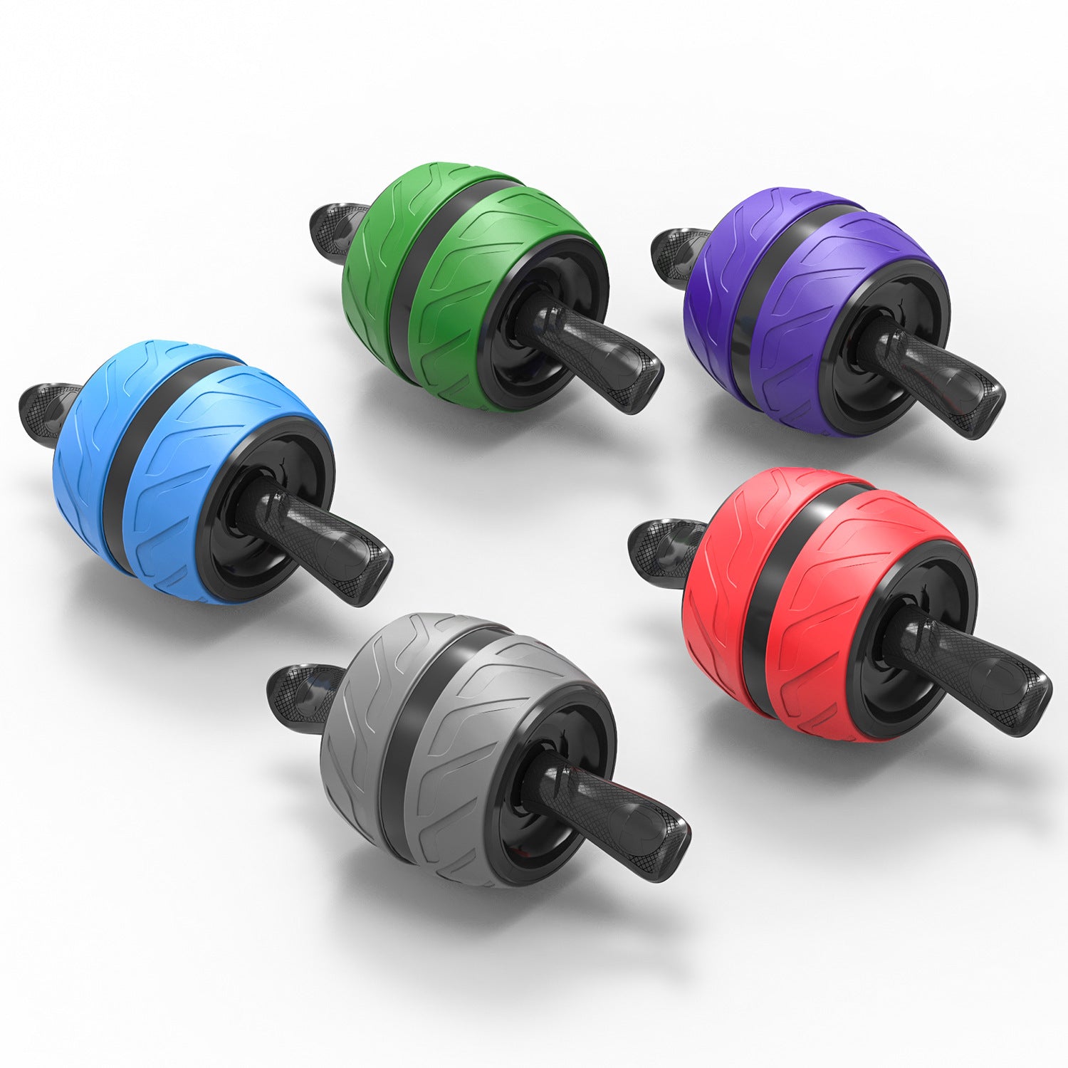 Abdominal Fitness Rebound Wheel For Men And Women, Home Silent Fitness Equipment, Home Men's And Women's Belly Reduction Roller Pulley Cross-Border